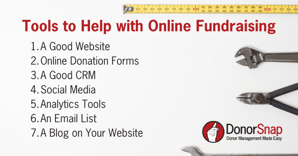 tools to help you with online fundraisi