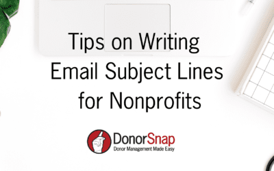 Tips on Writing Email Subject Lines for Nonprofits