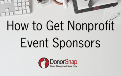 How to Get Nonprofit Event Sponsors